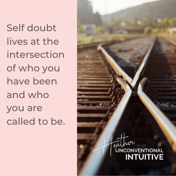 Don’t let self doubt hold you back